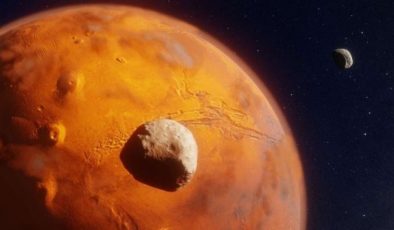 Mars’ın kendi uydularından birini parçaladığı bulundu